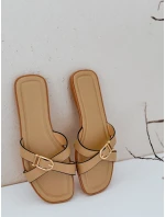 Dámské žabky BELICCA khaki FashionStreet ZY0979 Dámské žabky BELICCA khaki FashionStreet ZY0979