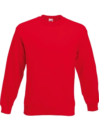 Fruit of the Loom Classic Set-In Sweat Mikina 16.2202 red