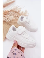 Dětská Sportovní Obuv Z Eko Kůže Bílá Liora