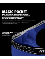 Pánské tango slipy Magic Pocket ATLANTIC - modré