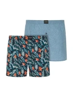 Pánské trenýrky 2Pack 315500 B90 modré s potiskem - Jockey Pánské trenýrky 2Pack 315500 B90 modré s potiskem - Jockey