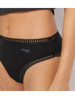 Dámské kalhotky GO Crush High leg C3P - BLUE - modré M008 - SLOGGI Dámské kalhotky GO Crush High leg C3P - BLUE - modré M008 - SLOGGI