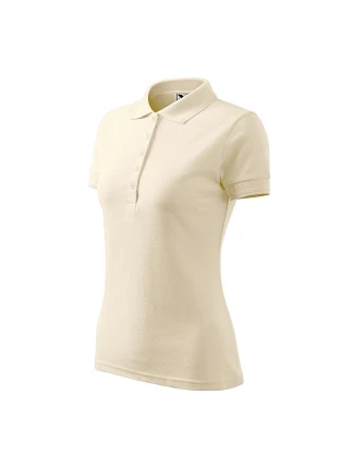 Dámské polo tričko Pique Polo (mandlová barva) Dámské polo tričko Pique Polo (mandlová barva)