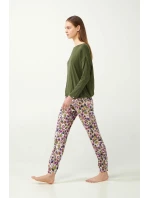 Vamp - Dámské pyžamo s květinami 21063 - Vamp Vamp - Dámské pyžamo s květinami 21063 - Vamp