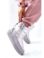 Dámské Sněhule Big Star II274118 Stříbrné