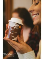 Duhové ponožky Americká káva 1 pár