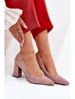 Elegantní lodičky na podpatku v růžové Vinceza 62223 růžové Elegantní lodičky na podpatku v růžové Vinceza 62223 růžové