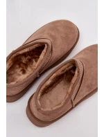 Dámské sněhule s teplou podšívkou tmavě šedé Serenne