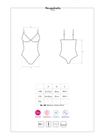 Kořeněné body Rougebelle teddy - Obsessive Kořeněné body Rougebelle teddy - Obsessive