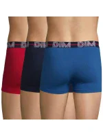 Pánské boxerky 3 ks DIM POWERFUL BOXERS 3x - DIM - červená