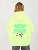 Mikina MJ BL H2587.82 fluo žlutá