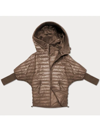 Béžová dámská netopýří bunda Minority (P3-6913-305)