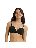 Dámská podprsenka bez kostic DIM INVISIBLE WIRELESS PADDED BRA - DIM - černá
