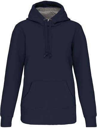 Kariban K 443 Mikina s kapucí z těžké bavlny 20.K443 navy