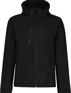 Regatta TRA 701 3-vrstvá softshellová bunda s kapucí "Venturer" 36.A701 black/black