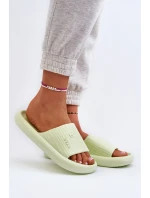 Dámské lehké zelené pěnové žabky Fenicva