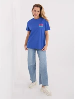 Tričko D12022AH02645W tmavě modré