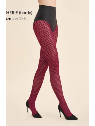 Silné punčocháče - vzor CHERIE-5