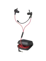 Sluchátka s mikrofonem TRUST GXT 408 Cobra černo-červená