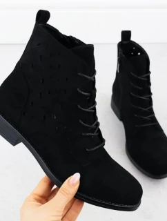 S.Barski W HY51-136 OLI284A semišové boty