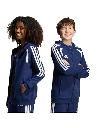 Dětská mikina adidas Tiro 26 League Sweat Full Zip Hoodie navy blue KF3322
