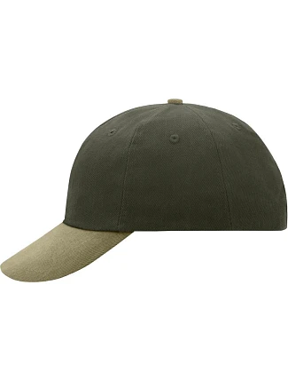 Daiber MB 6111 6 panelová raver kšiltovka 03.6111 olive/beige Daiber MB 6111 6 panelová raver kšiltovka 03.6111 olive/beige