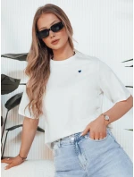 MILOV ecru dámské tričko FashionStreet RY2548