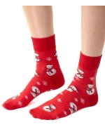 Ponožky Steven art.136 Świąteczne damskie 35-40