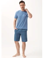 Pánské pyžamo Luna 803 v plné délce M-2XL Pánské pyžamo Luna 803 v plné délce M-2XL