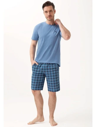 Pánské pyžamo Luna 803 v plné délce M-2XL Pánské pyžamo Luna 803 v plné délce M-2XL