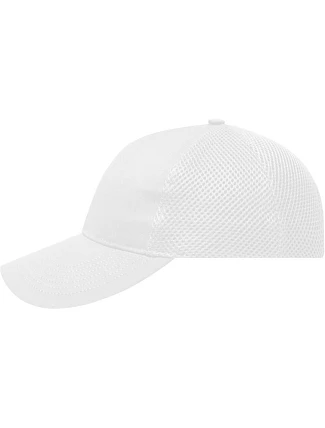 Daiber MB 6216 6 panelová kšiltovka ze vzdušné síťoviny 03.6216 white Daiber MB 6216 6 panelová kšiltovka ze vzdušné síťoviny 03.6216 white