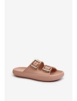 Lehké Dámské Žabky ZAXY LL285087 Beige