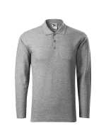 Pique Polo LS polokošile pánská tmavě šedý melír Pique Polo LS polokošile pánská tmavě šedý melír