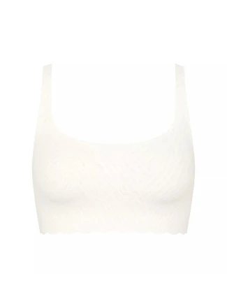 Dámský top ZERO Feel Bliss Top - WHITE - bílý 00GZ - SLOGGI Dámský top ZERO Feel Bliss Top - WHITE - bílý 00GZ - SLOGGI