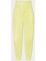Tenké teplákové kalhoty v citrónové barvě (CK03-33) Tenké teplákové kalhoty v citrónové barvě (CK03-33)