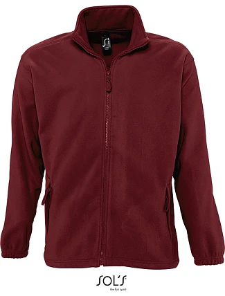 SOL'S North Fleecová bunda 25.5500 burgundy
