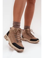 Dámské Trekingové Boty Big Star SS274095 Béžové