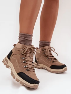 Dámské Trekingové Boty Big Star SS274095 Béžové