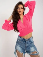 Halenka DHJ BZ 13866.92P fluo růžová Halenka DHJ BZ 13866.92P fluo růžová