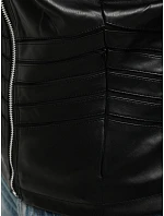 Dámská koženková bunda TY5455 černá - FashionStreet Dámská koženková bunda TY5455 černá - FashionStreet