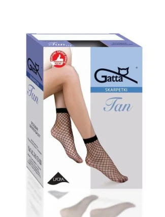 Síťované ponožky kabaretky Gatta Tan nr 2
