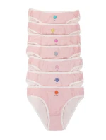 Spodky BR MT 11444 19 bílá růžová Spodky BR MT 11444 19 bílá růžová