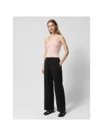 Dámské bavlněné mušelínové kalhoty Outhorn OTHWSS24TTROF1017-20S Dámské bavlněné mušelínové kalhoty Outhorn OTHWSS24TTROF1017-20S