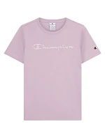 Champion dámské tričko SS Tee růžové 118382 VS100 T-shirt
