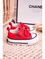 Dětské klasické tenisky Big Star - červené