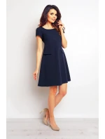 Dámské šaty M081 Tmavě modrá - Infinite You