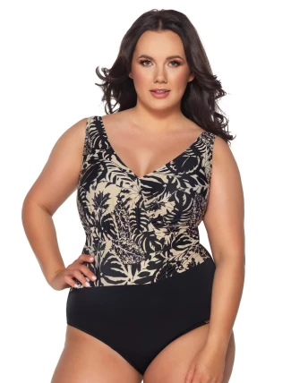 Jednodílné dámské plavky SKJ 51 MOCCA - Ava