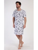 Pánská noční košile s krátkým rukávem Surfing Pánská noční košile s krátkým rukávem Surfing