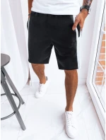 Pánské černé teplákové šortky FashionStreet SX2271