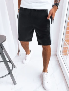 Pánské černé teplákové šortky FashionStreet SX2271